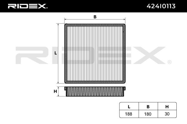 424I0113 AC filter RIDEX 424I0113 review and test