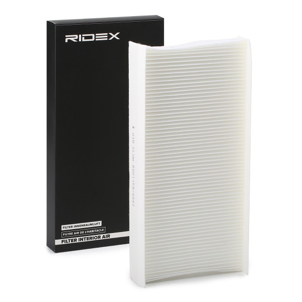 RIDEX 424I0022 Air conditioner filter Pollen Filter, Filter Insert, 331 mm x 162 mm x 30 mm, rectangular
