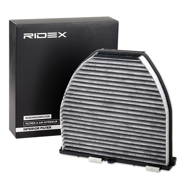 RIDEX 424I0070 Air conditioner filter Activated Carbon Filter, 252 mm x 282 mm x 72 mm