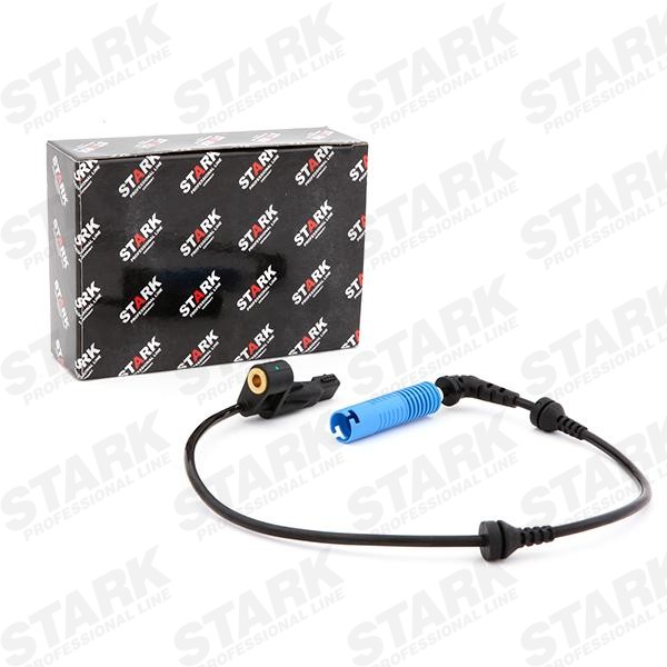 STARK SKWSS-0350094 ABS sensor Front Axle Right, Hall Sensor, 2-pin connector, 498mm, 640mm, 45mm, light blue, round