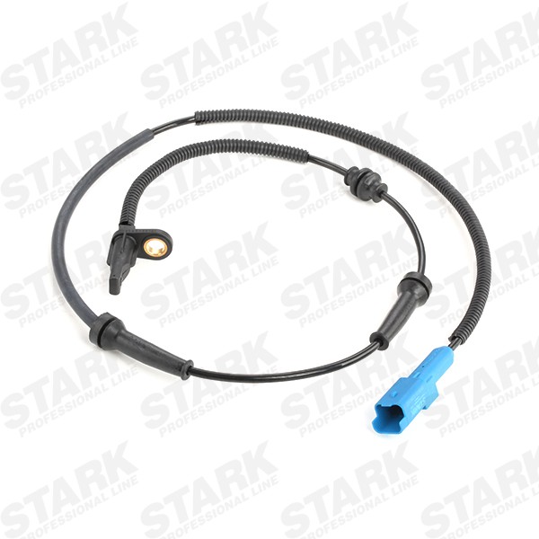 STARK SKWSS-0350107 ABS sensor Front axle both sides, Active sensor, 2-pin connector, 960mm, 1030mm, 35mm, blue