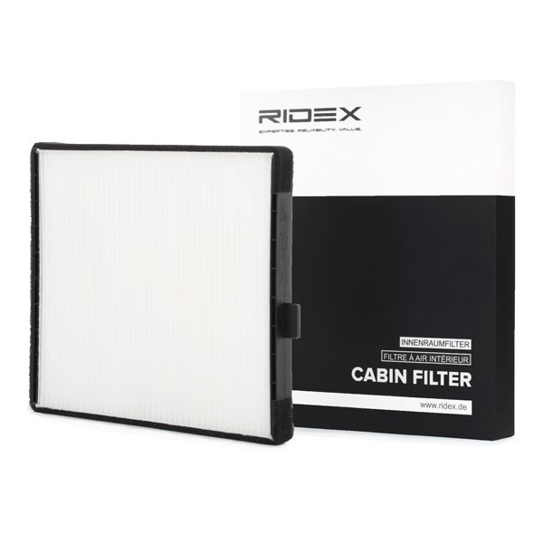 RIDEX 424I0115 Pollen filter Particulate Filter, 248 mm x 198 mm x 19 mm, Paper