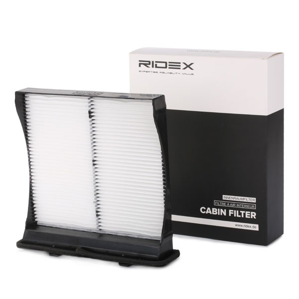 RIDEX Pollen Filter, 236 mm x 225 mm x 58 mm Width: 225mm, Height: 58mm, Length: 236mm Cabin filter 424I0109 buy