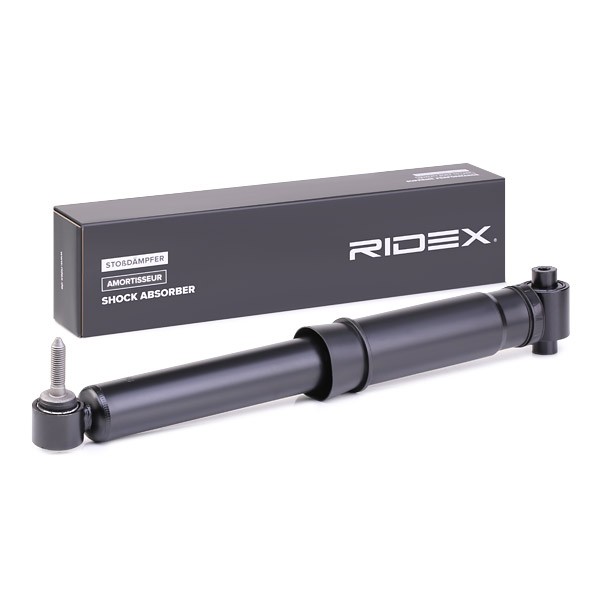RIDEX 854S0117 Shock absorber Rear Axle, Gas Pressure, 481x323 mm, Twin-Tube, Telescopic Shock Absorber, Bottom eye, Top eye
