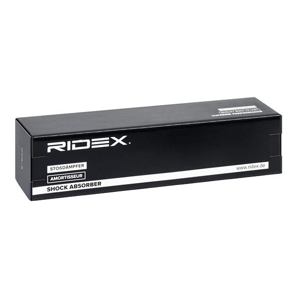RIDEX 854S0117 RENAULT Stoßdämpfer Satz Hinterachse, Gasdruck, 481x323 mm, Zweirohr, Teleskop-Stoßdämpfer, oben Stift, unten Auge