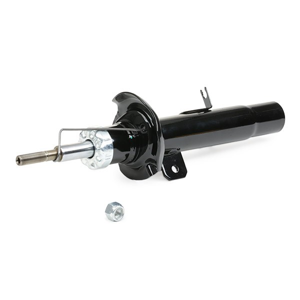 RIDEX 854S0424 Shock absorber Gas Pressure, 461x297 mm, Twin-Tube, Suspension Strut, Top pin, Bottom Clamp, Bottom Plate
