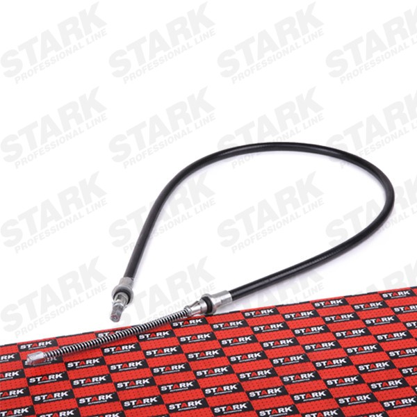STARK SKCPB-1050080 Hand brake cable Rear, Left, Right, Drum Brake