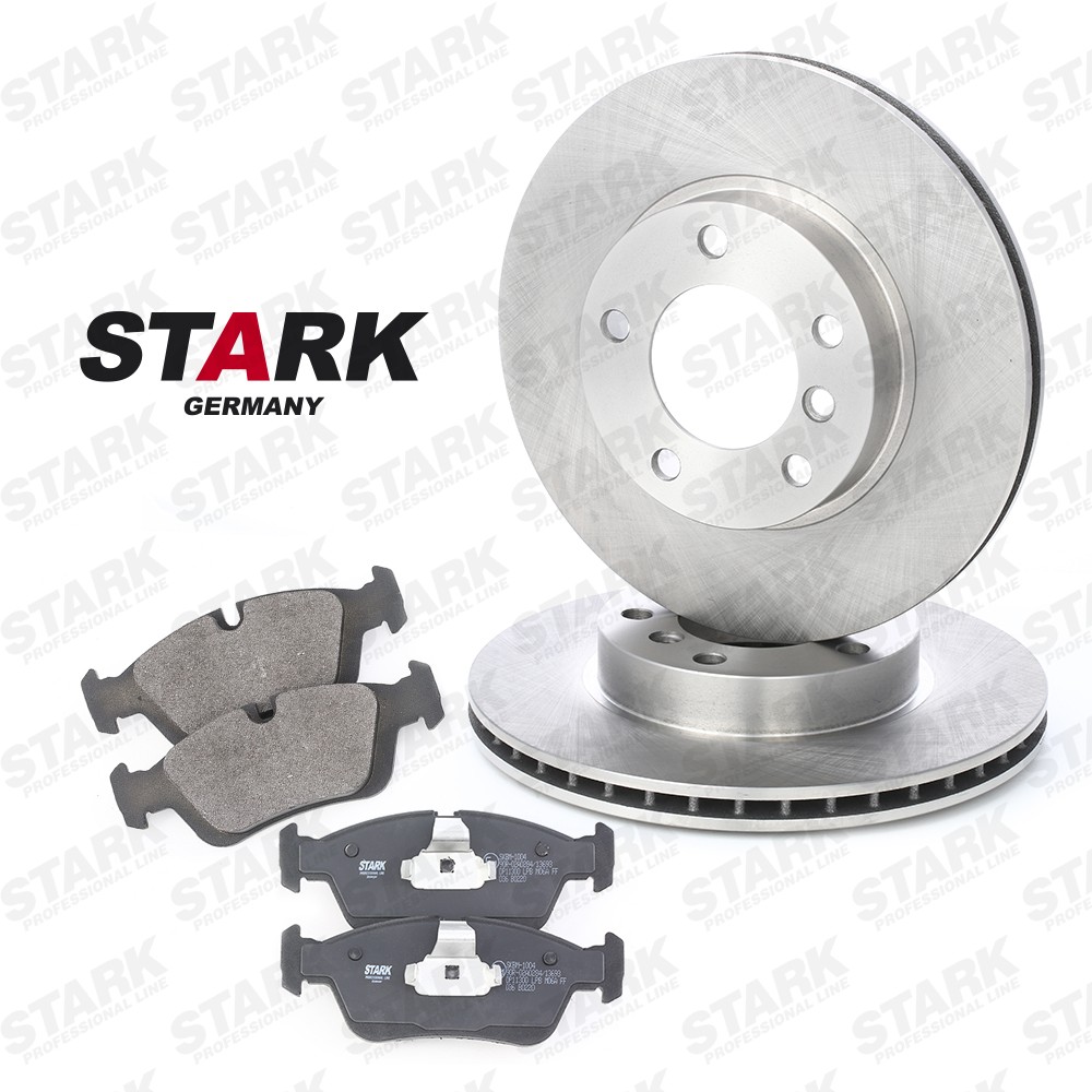 STARK SKBK1090038 Brake pads and discs BMW 3 Compact (E46) 320 td 150 hp Diesel 2003
