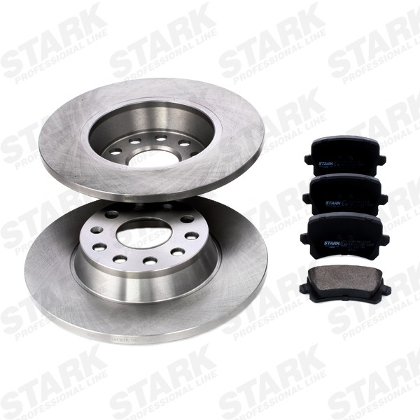 STARK SKBK1090045 Brake discs and pads Audi A3 8P S3 2.0 quattro 256 hp Petrol 2007 price