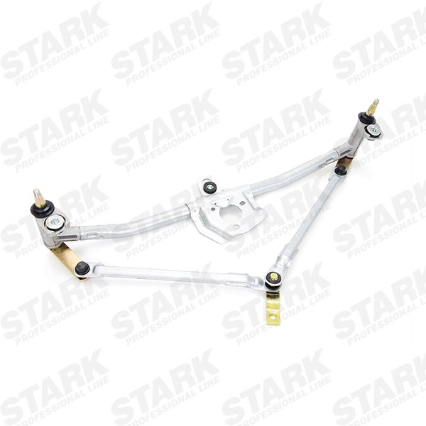 SKWL-0920001 STARK Windscreen wiper linkage PEUGEOT for left-hand drive vehicles, Front, without electric motor