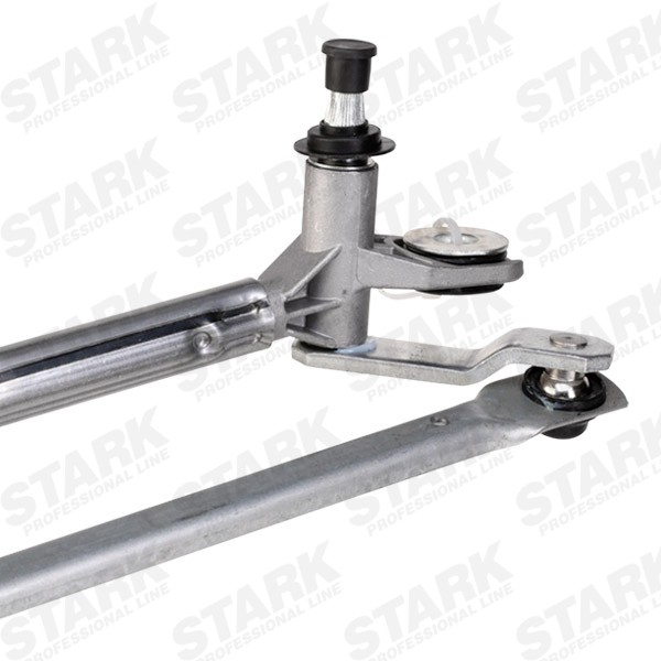 SKWL-0920011 Wiper arm linkage SKWL-0920011 STARK for left-hand drive vehicles, Front, without electric motor