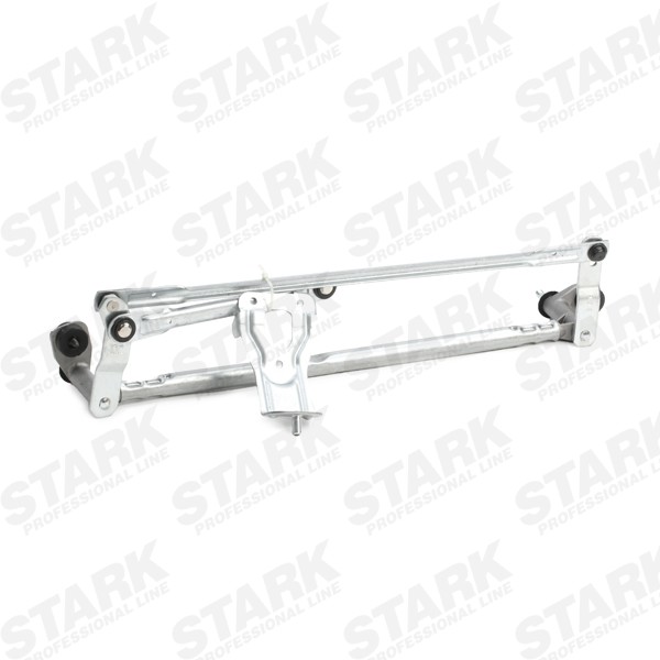 SKWL-0920016 Wiper arm linkage SKWL-0920016 STARK for left-hand drive vehicles, Front, without electric motor