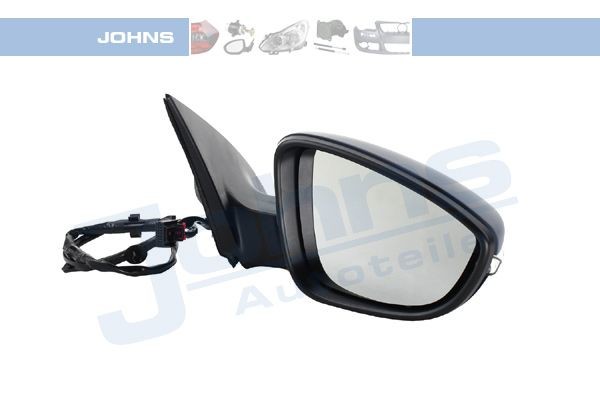 JOHNS Right, for electric mirror adjustment, Convex, Heatable, primed Side mirror 95 54 38-21 buy