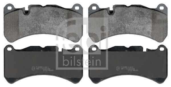 FEBI BILSTEIN 116138 Brake pad set Front Axle, prepared for wear indicator