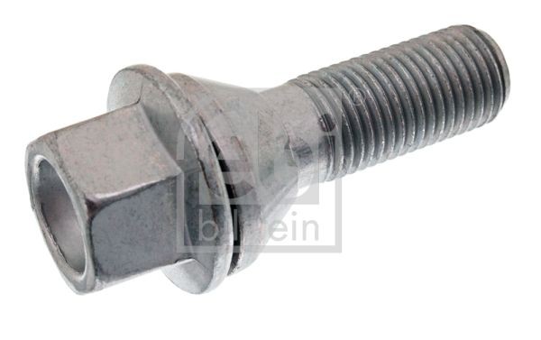 46654 Wheel Bolt 46654 FEBI BILSTEIN M14 x 1,5, Conical Seat F, 27 mm, 10.9, for light alloy rims, for steel rims, SW19, Zink flake coated, Steel, Male Hex