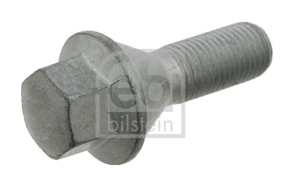 46666 FEBI BILSTEIN Wheel stud RENAULT M14 x 1,5, Conical Seat F, 26 mm, 8.8, for light alloy rims, for steel rims, SW19, Zink flake coated, Steel, Male Hex