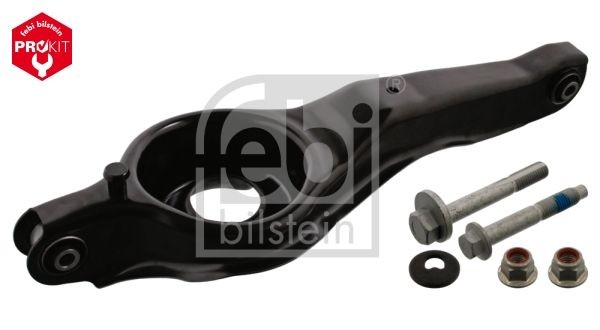 FEBI BILSTEIN 47014 Suspension arm with attachment material, Rear Axle Left, Rear Axle Right, Lower, Control Arm, Sheet Steel
