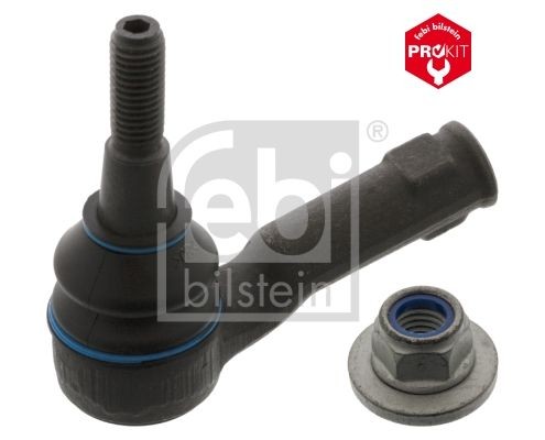 47157 FEBI BILSTEIN Tie rod end LAND ROVER Cone Size 16,5 mm, Front Axle Left, Front Axle Right, with self-locking nut, with nut