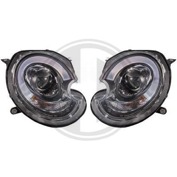 Front headlights DIEDERICHS HD Tuning with motor for headlamp levelling - 1206785