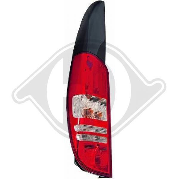 Mercedes VITO Rear tail light 8009566 DIEDERICHS 1667090 online buy