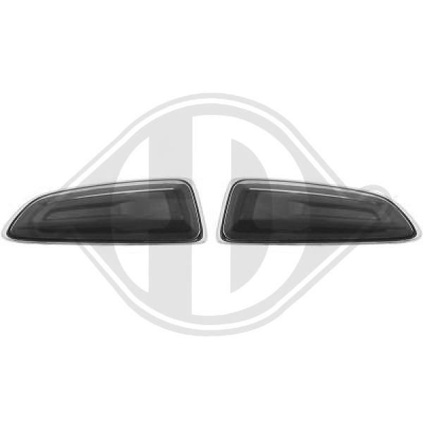 DIEDERICHS Side indicators left and right OPEL Astra J GTC (P10) new 1807177