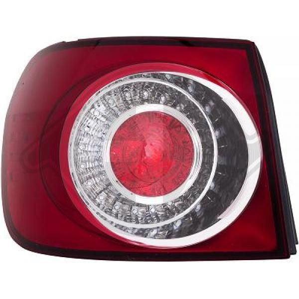 DIEDERICHS Tail light left and right VW Golf I Convertible (155) new 2215691
