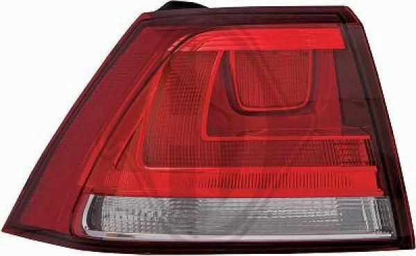DIEDERICHS 2216091 VW GOLF 2016 Back lights