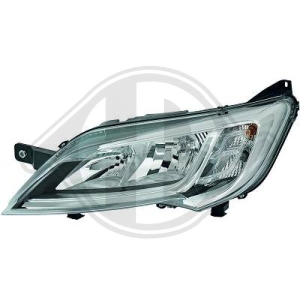 Fiat DUCATO Head lights 8010406 DIEDERICHS 3484881 online buy