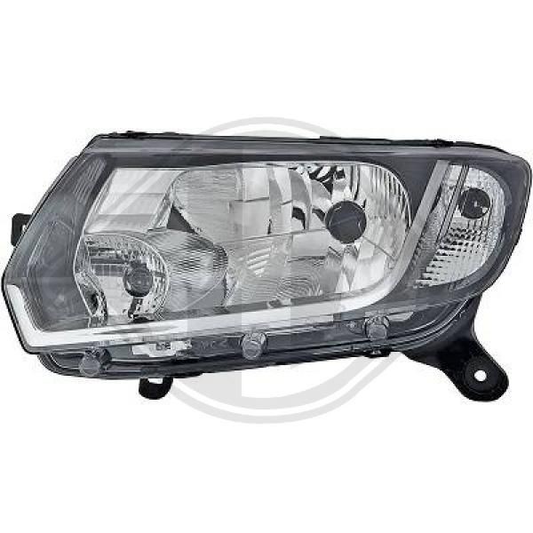 Scheinwerfer für Dacia Sandero 2 LED und Xenon ▷ Ersatzteile im
