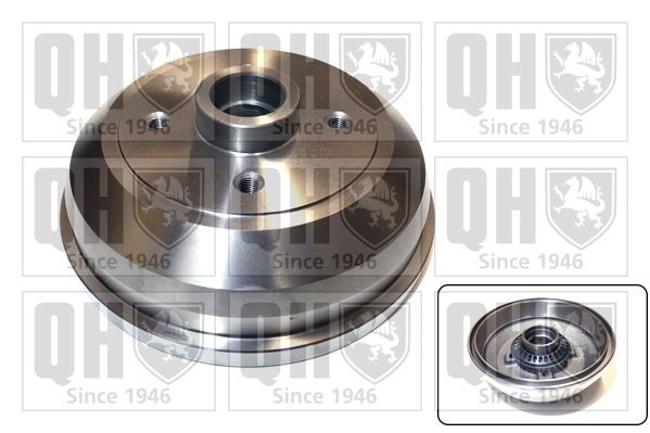 QUINTON HAZELL Brake drum rear and front OPEL Corsa B Hatchback (S93) new BDR490
