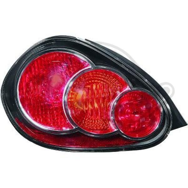 DIEDERICHS Rear lights left and right TOYOTA Aygo (AB10) new 6600191