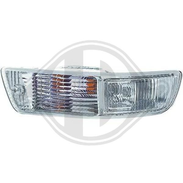 DIEDERICHS white, Right Front, PY21W Lamp Type: PY21W Indicator 6685170 buy