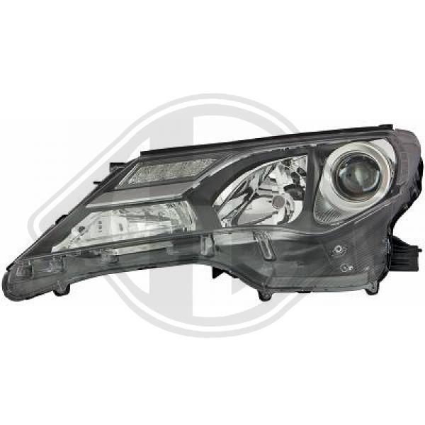 DIEDERICHS 6687481 Headlight TOYOTA RAV4 IV Off-Road (XA40) 2.5 4WD 180 hp Petrol 2020 price