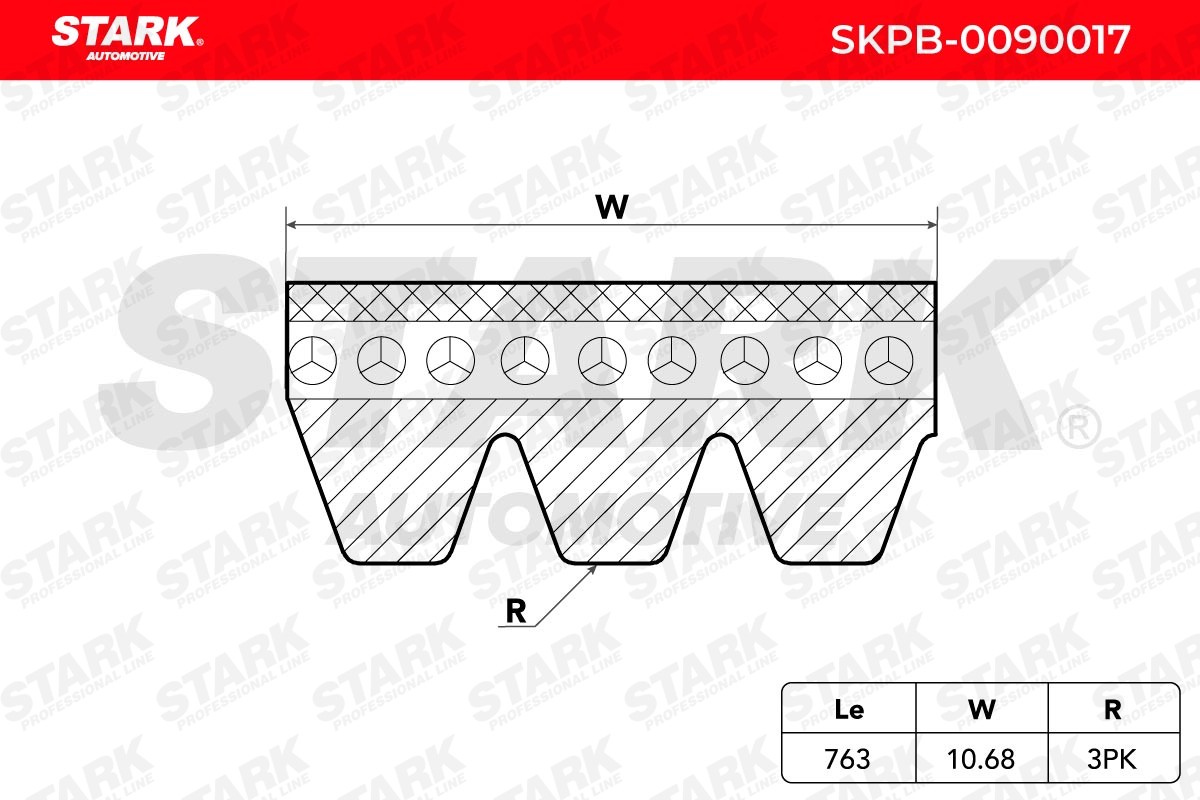 STARK Drive belt SKPB-0090017