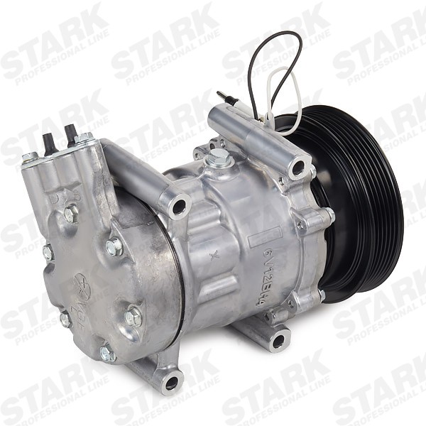 STARK SKKM-0340028 Air conditioner compressor 12V, PAG 46, R 134a