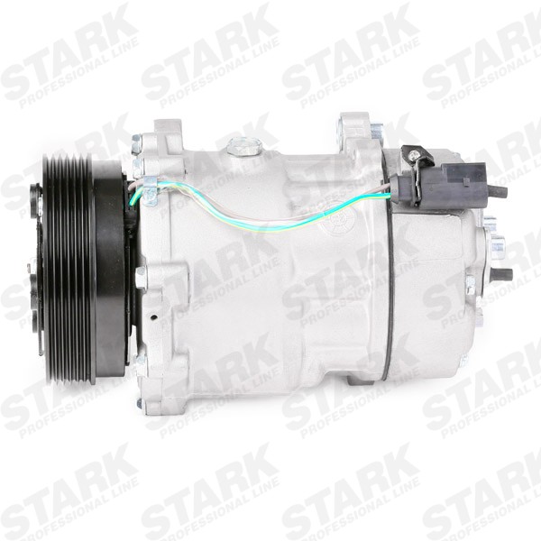 SKKM-0340060 Compressor, air conditioning SKKM-0340060 STARK SD7V16, PAG 46, R 134a, with seal ring