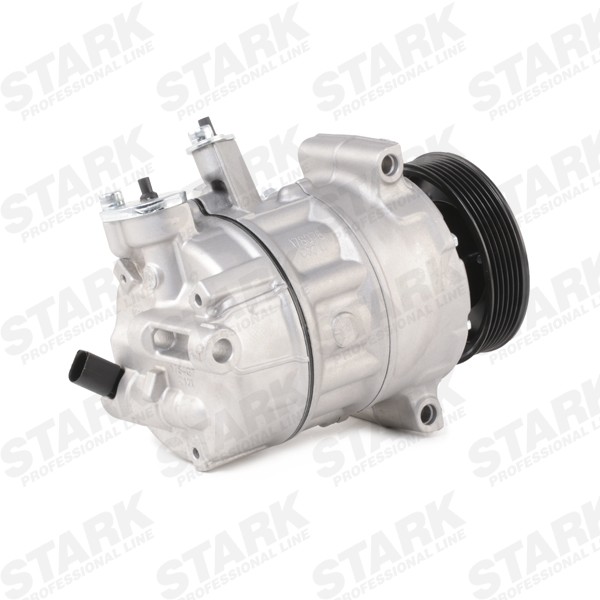 STARK SKKM-0340119 Air conditioner compressor PXE16, PAG 46, R 134a, with PAG compressor oil