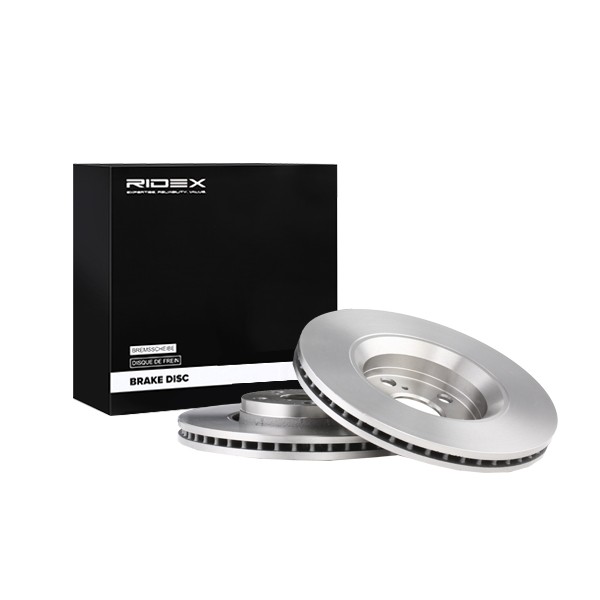 Great value for money - RIDEX Brake disc 82B0296