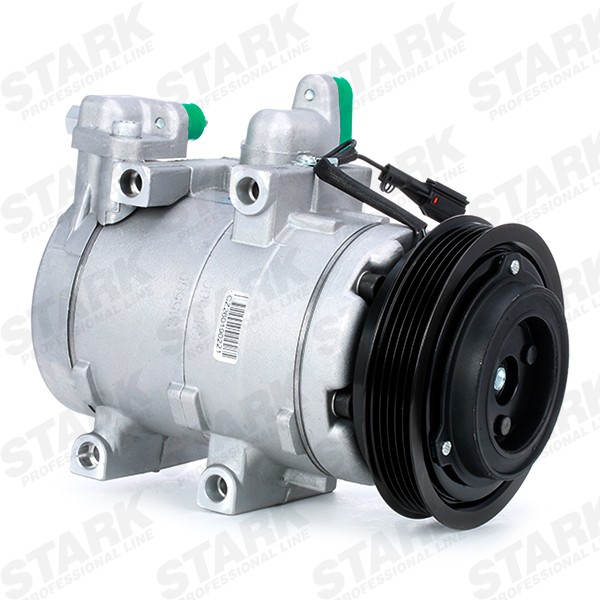 SKKM-0340122 Compressor, air conditioning SKKM-0340122 STARK FS10, PAG 46, R 134a