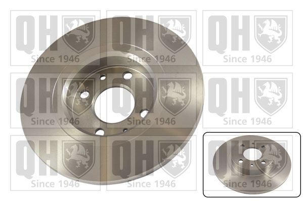 QUINTON HAZELL BDC3911 Brake disc 280x22mm, 5x100, Vented
