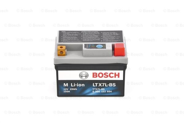 BOSCH Automotive battery 0 986 122 604