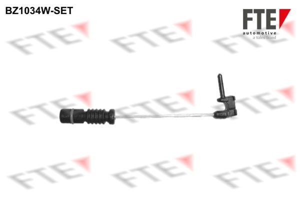 FTE Length: 90mm Warning contact, brake pad wear BZ1034W-SET buy