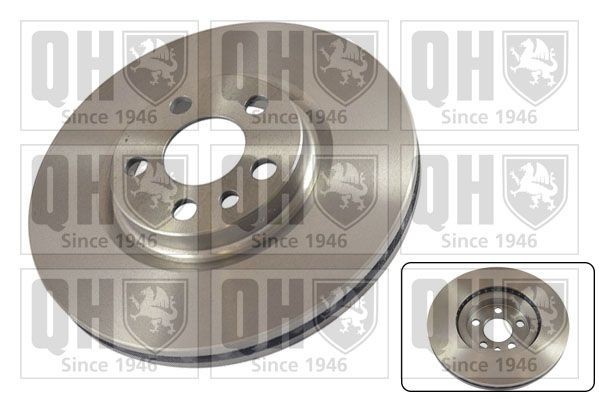 QUINTON HAZELL BDC4360 Brake disc 281x26mm, 5x98, Vented