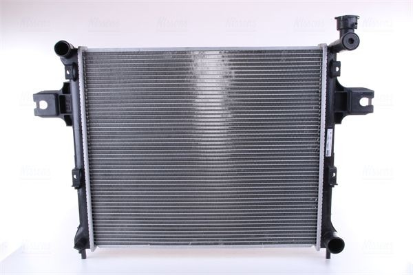 NISSENS 61038 Engine radiator Aluminium, 588 x 508 x 32 mm, without gasket/seal, without expansion tank, without frame, Brazed cooling fins