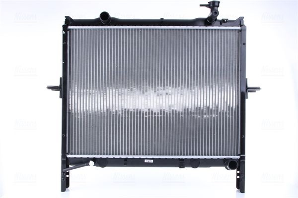 NISSENS 66767 Engine radiator Aluminium, 470 x 636 x 26 mm, Brazed cooling fins