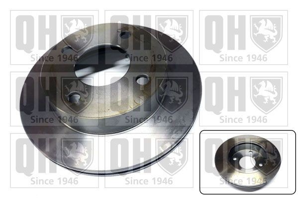 Great value for money - QUINTON HAZELL Brake disc BDC4393