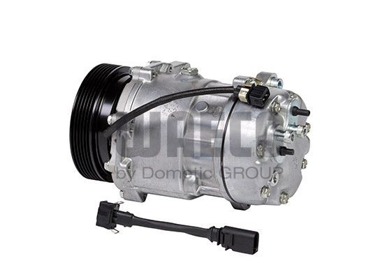 8880100451 WAECO Air con compressor AUDI SD7V16 - 1221, 12V, PAG 46, R 134a, with adapter, with gaskets/seals