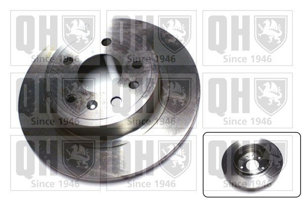 QUINTON HAZELL BDC5192 Brake disc 286x10mm, 5, solid