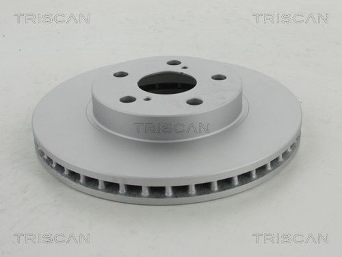 TRISCAN COATED 8120 13133C Brake disc 255x25mm, 5, Vented, Coated