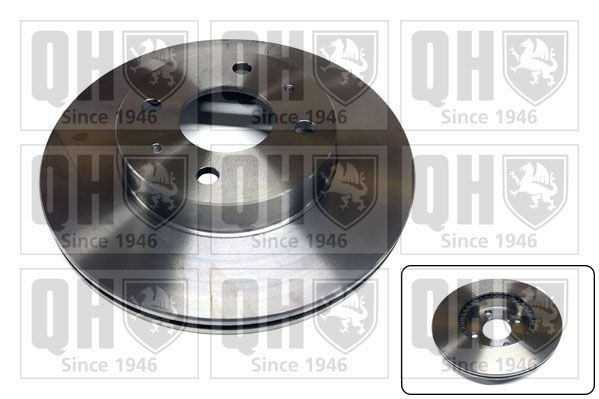 QUINTON HAZELL BDC4622 Brake disc 247x18mm, 4x100, Vented
